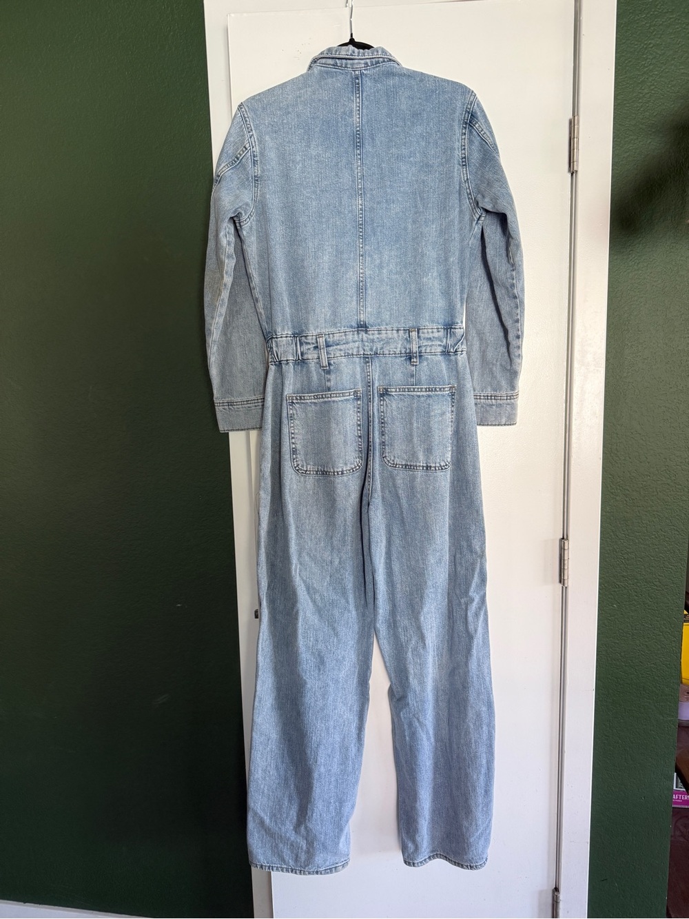 Universal Thread Light Wash Denim Jumpsuit - Picture 3 of 4